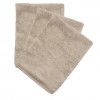 Set van 3 washandjes - Feather grey